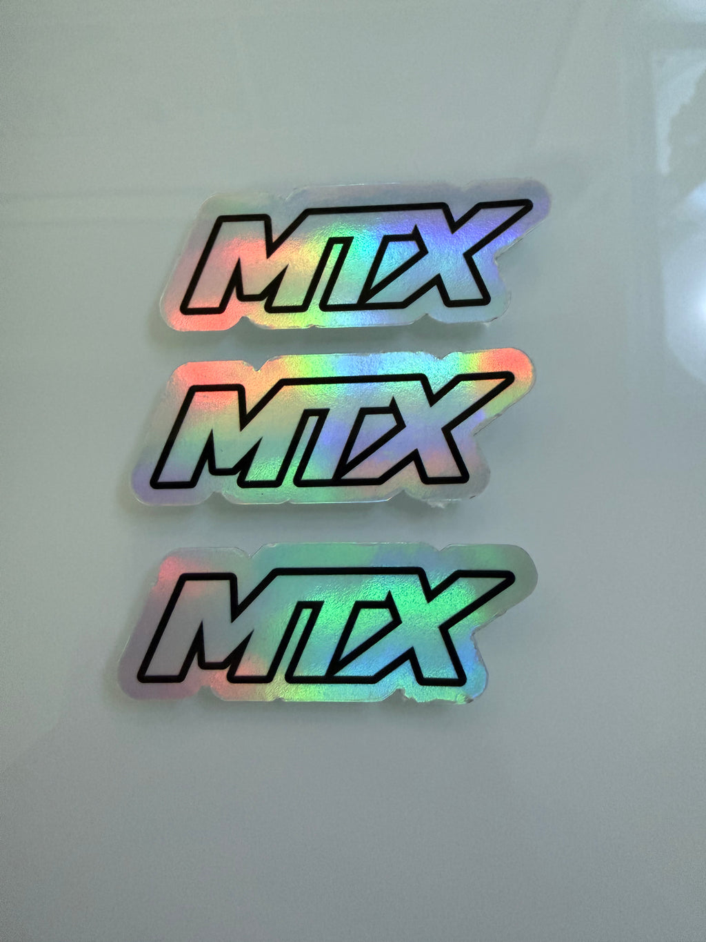 Matrix holographic stickers (pack of 5)